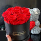 Bouquet roses éternelles 100% naturelle