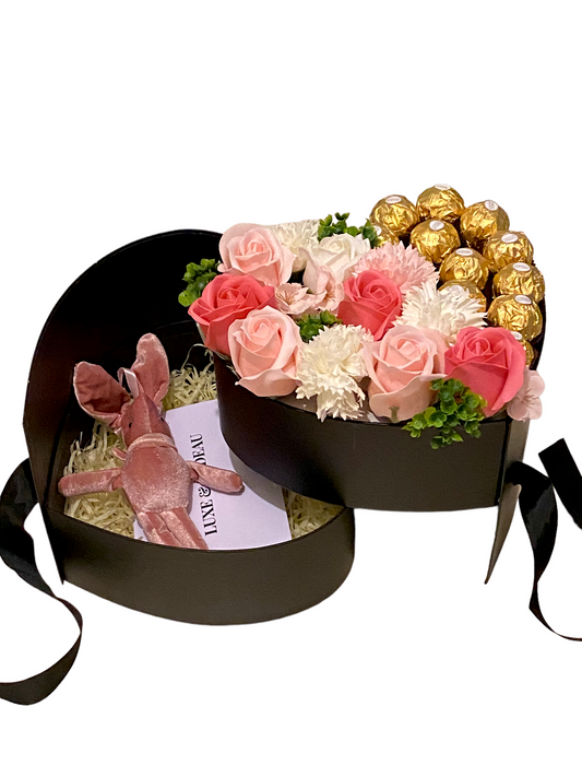 Bouquet de chocolat ♥️Deux coeurs ♥️