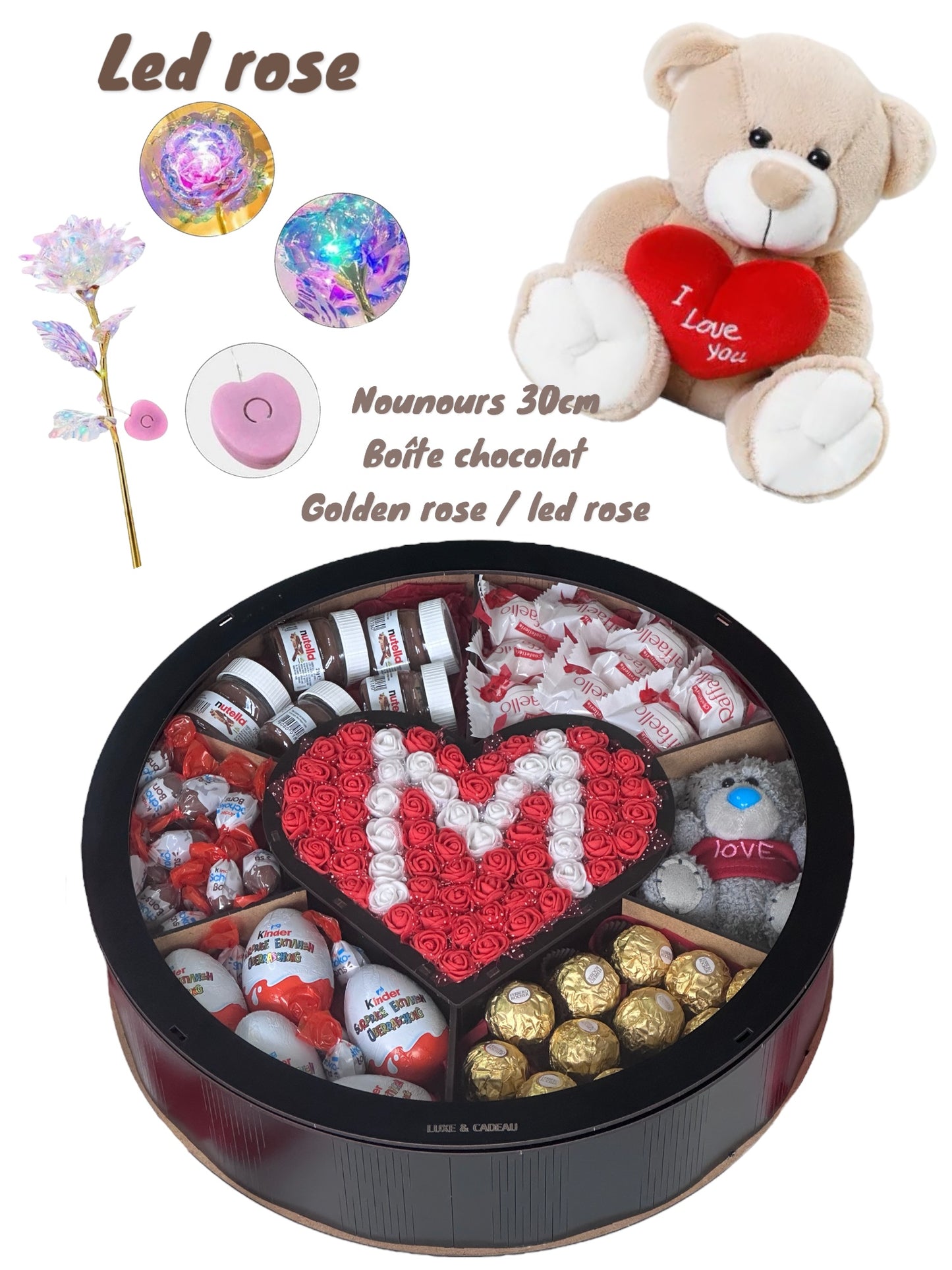 Coffret chocolat cadeau personalise