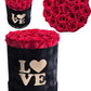 Collection bouquets roses éternelles 100% naturelle • BOX VELVET •