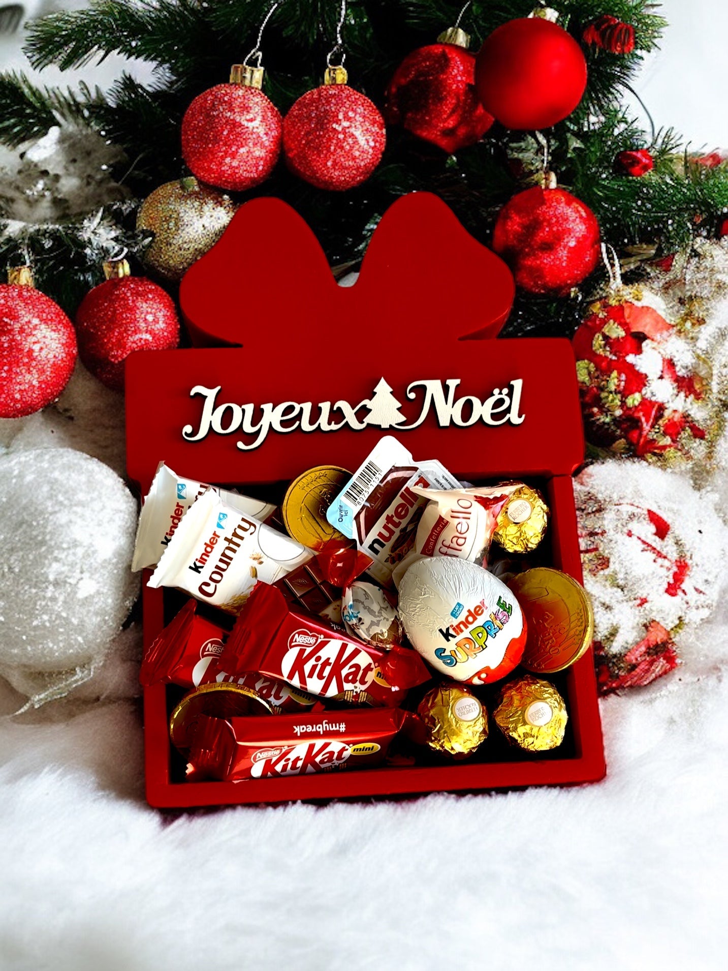 Chocolat boîte NOËL