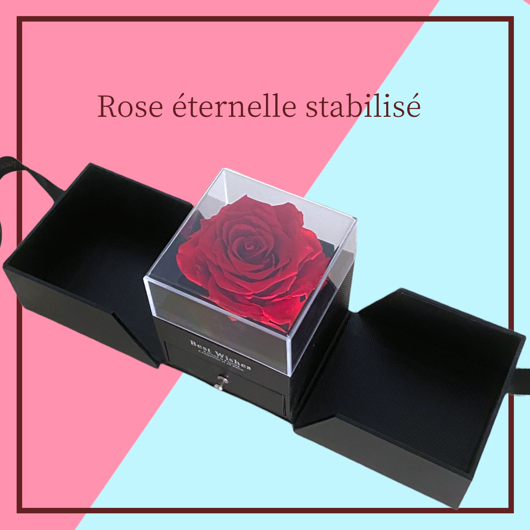 Rose éternelle personnalisée